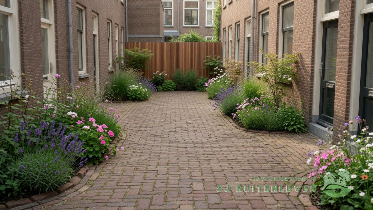 Snoeien en onderhoud, project Binnentuin voor VVE in Purmerend door hovenier SJ Buitenleven (eindresultaat)