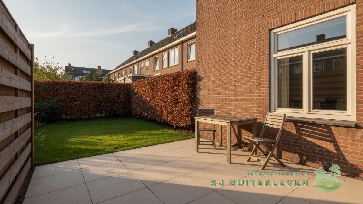 Overkapping, project Familie jansen in Zaandam door hovenier SJ Buitenleven (situatie vooraf)